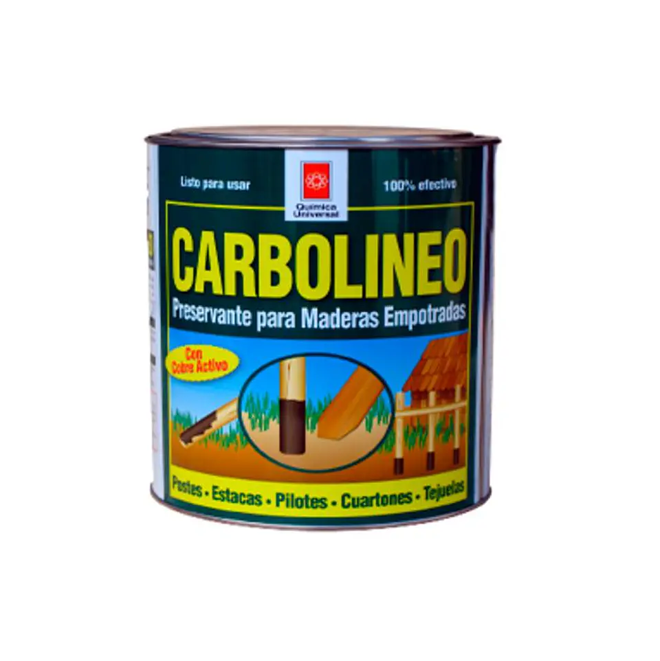CARBOLINEO NEGRO 1L QUIMICA UNIVERSAL 1