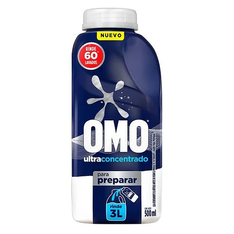 OMO DETERGENTE LIQUIDO PARA DILUIR 500ML