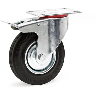 RUEDA GIRATORIA CON FRENO 5