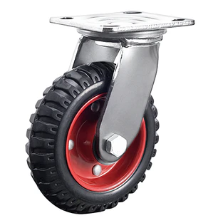 RUEDA GIRATORIA ROJO 6