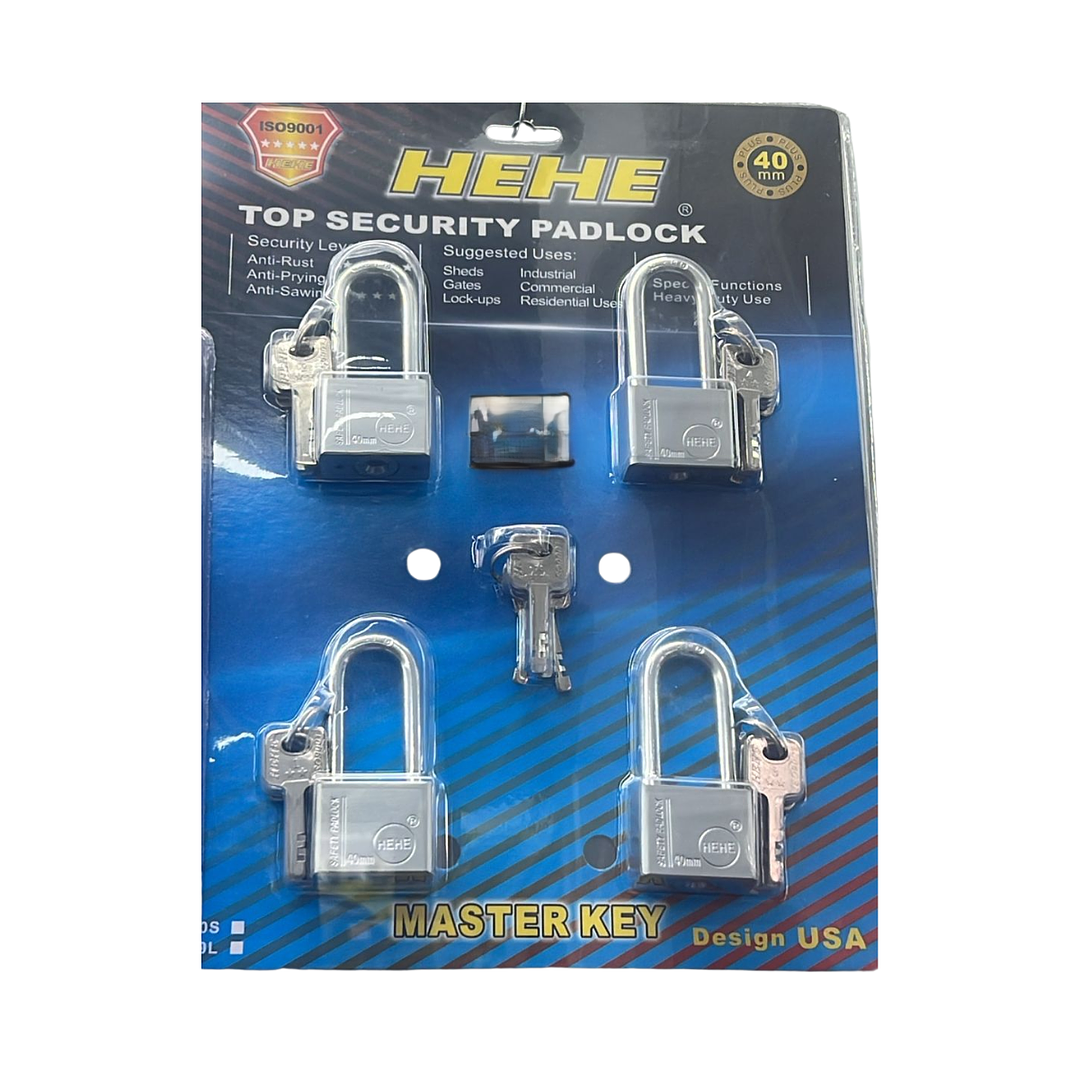 SET CANDADOS LARGO 40 MM 1