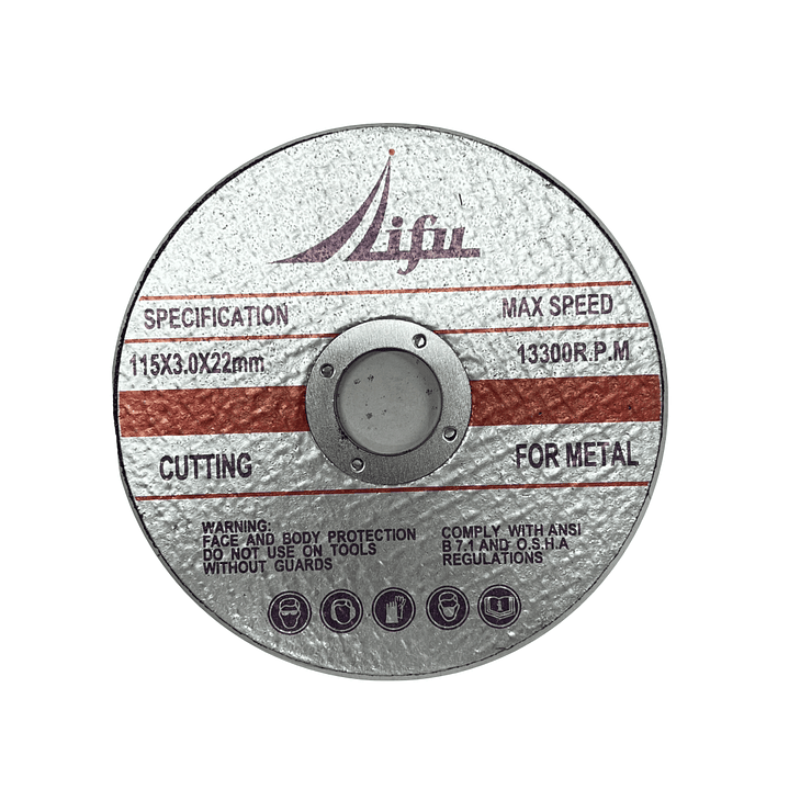 DISCO DE CORTE METAL 4 1/2