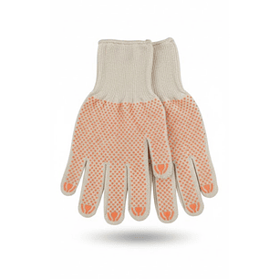GUANTES TRABAJO SEGURIDAD PIGMENTADO NARANJA (12 UNIDADES)
