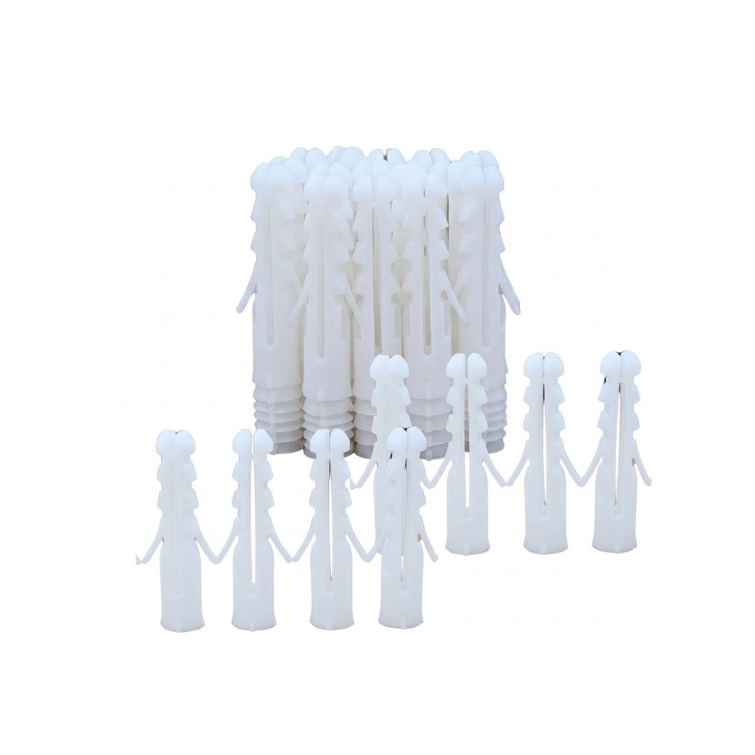 TARUGO PLASTICO 6MM X 100PCS 1