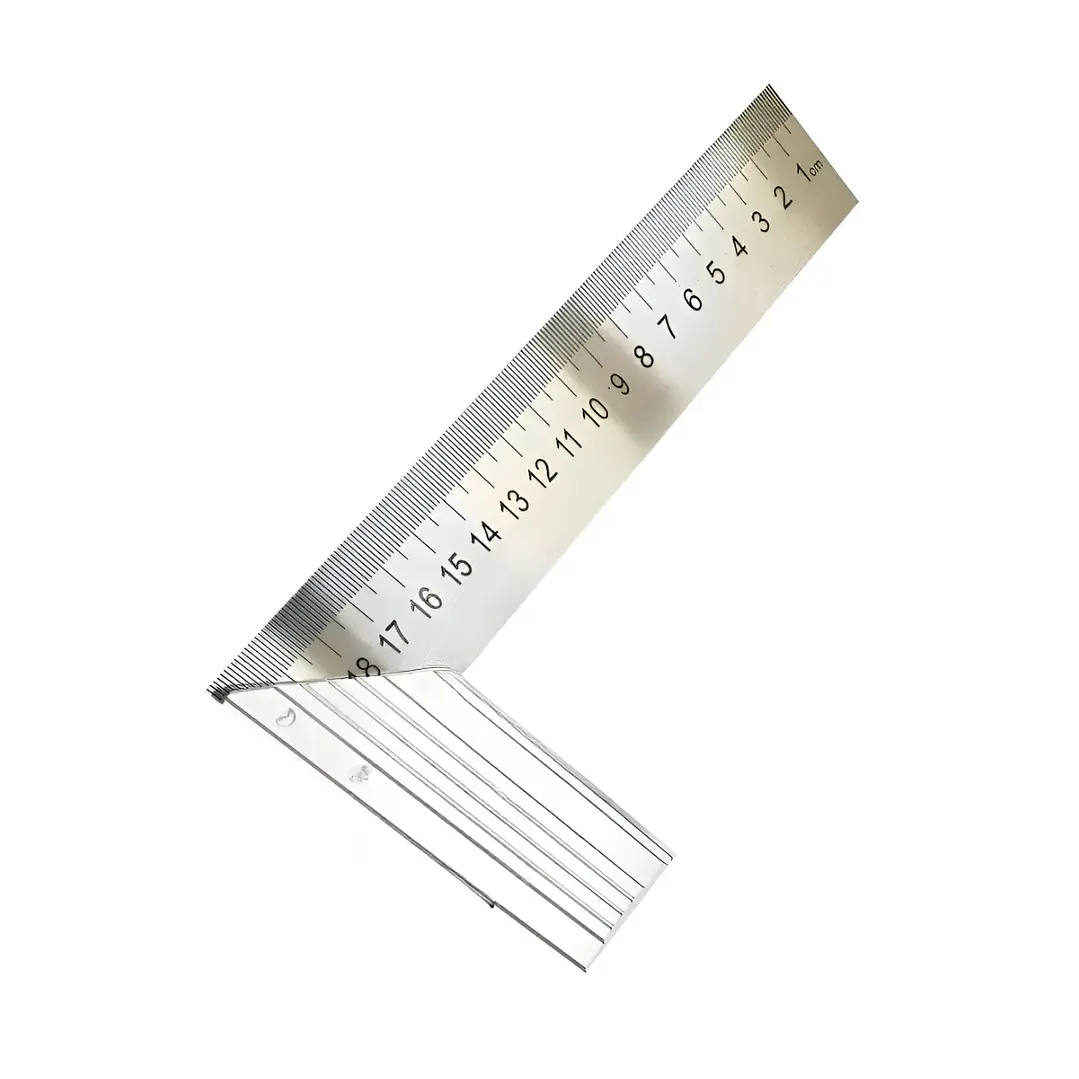 ESCUADRA CARPINTERO METALICA 20 CM 1