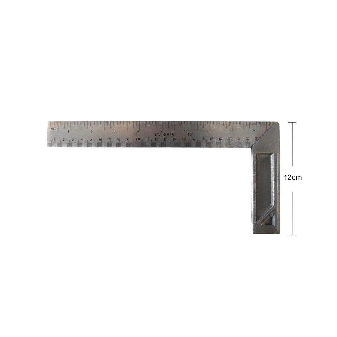 ESCUADRA CARPINTERO METALICA 25 CM 10