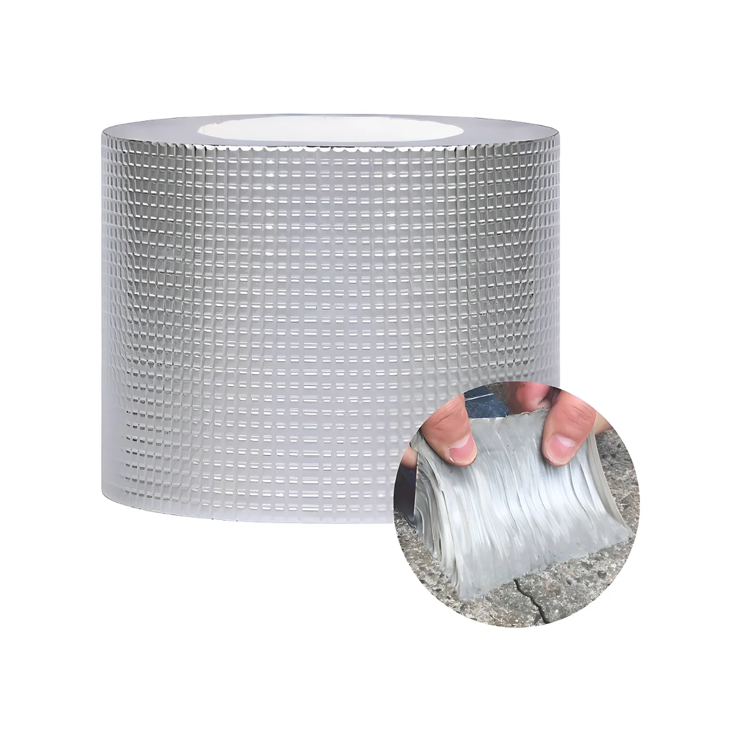 ADHESIVO CINTA TAPAGOTERA TECHO SELLADOR IMPERMEABLE 10 CM X 5 M 1