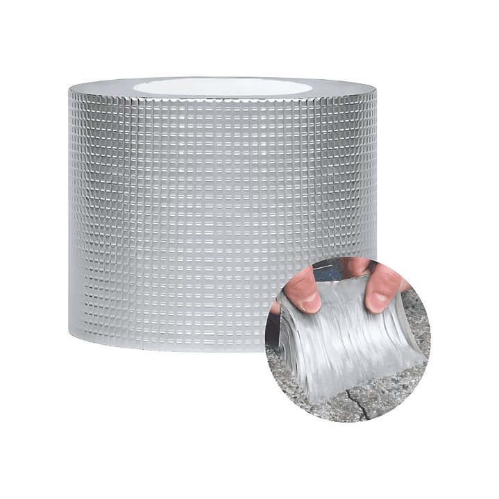 ADHESIVO CINTA TAPAGOTERA TECHO SELLADOR IMPERMEABLE 10 CM X 5 M 1