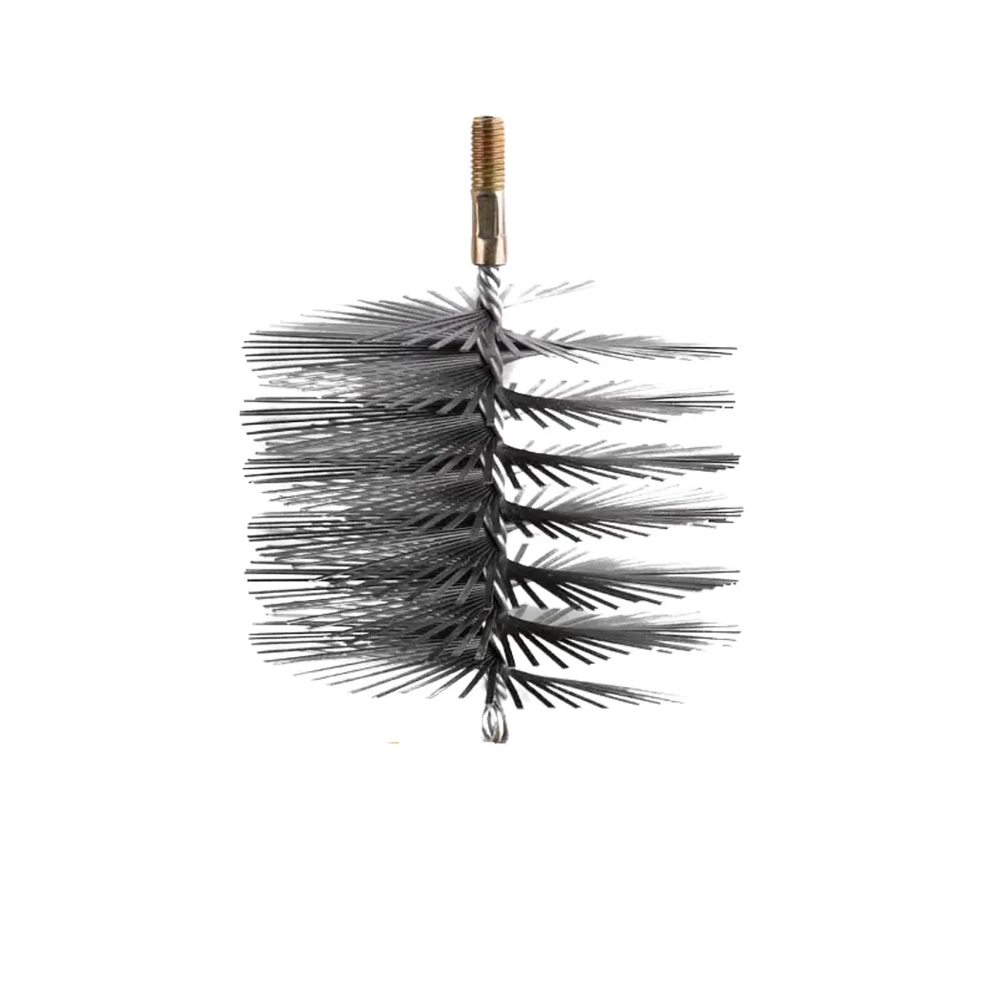 ESCOBILLA CHIMENEA REDONDO LIMPIEZA CERDAS ACERO 6