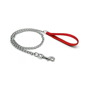 CORREA CADENA ACERO MASCOTA 3 MM X 120 CM