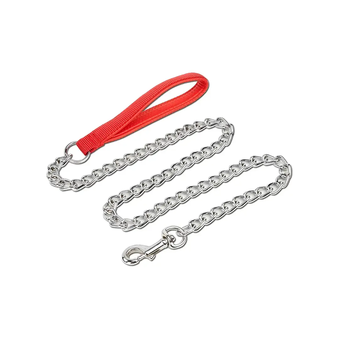 CORREA CADENA ACERO MASCOTA 3 MM X 120 CM 2