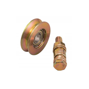 RUEDA PORTON CON RODAMIENTO Y PERNO 70 MM