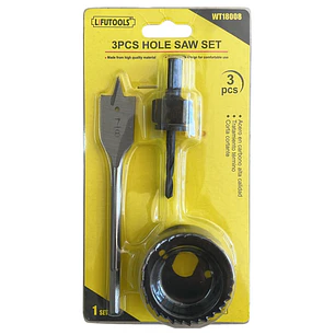 JUEGO SIERRA COPA MADERA 3PCS