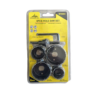 JUEGO SIERRA COPA MADERA 6PCS