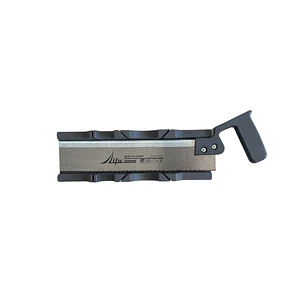 CAJA INGLETE C/SERRUCHO COSTILLA NEGRO 12