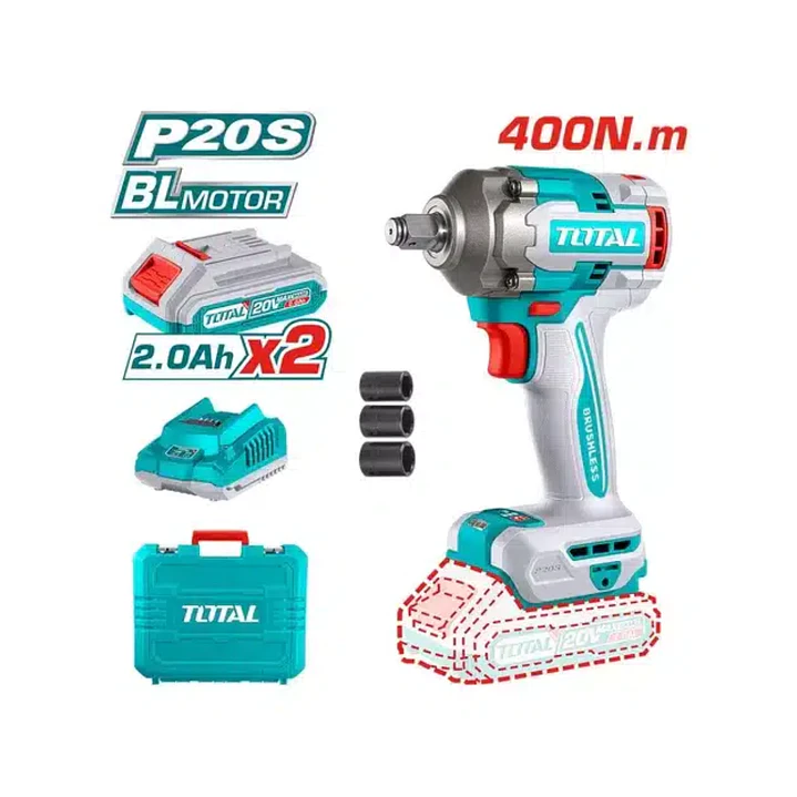 LLAVE IMPACTO BRUSHLESS 1/2