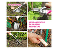 BOLSO JARDIN WORKPRO ROSADO 7 PIEZAS