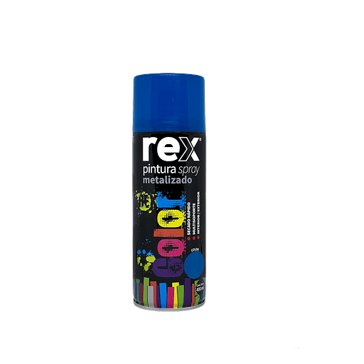 Spray Metalizado Azul Rex