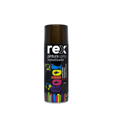 Spray Metalizado Bronce Rex