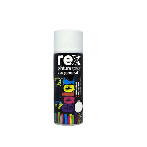 Spray Uso General Blanco Mate Rex
