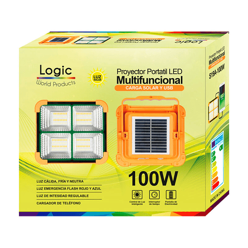 FOCO LED SOLAR LOGIC 100W