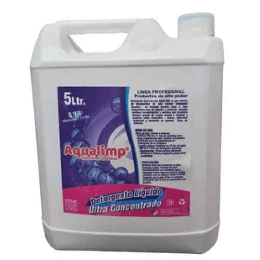 DETERGENTE LIQUIDO ULTRA CONCENTRADO AQUALIMP 5 LT