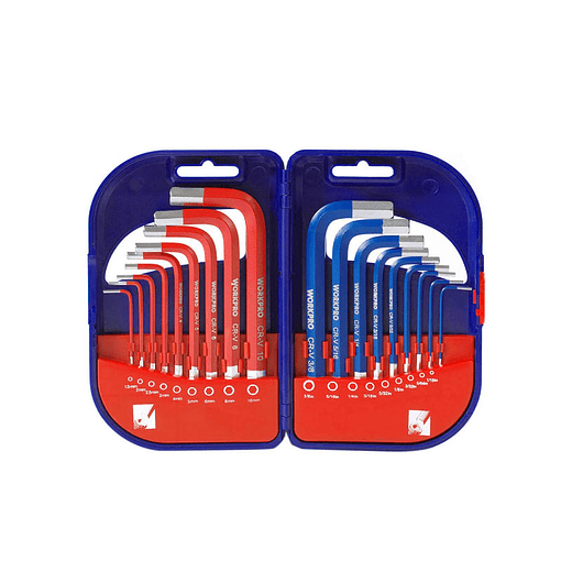 SET LLAVES WORKPRO 18 PIEZAS W022010