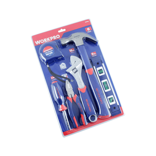 SET DE HERRAMIENTAS 6 PZAS WORKPRO