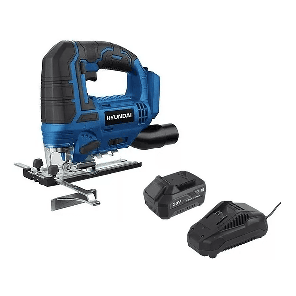 Sierra circular inalambrica hyundai bateria + cargador 