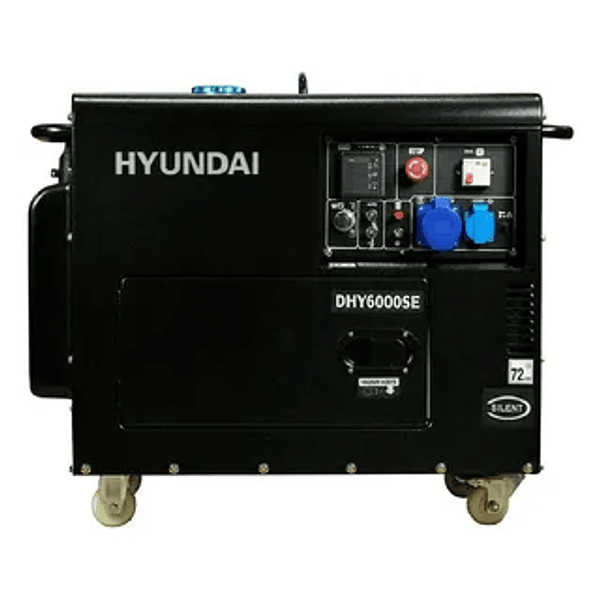 GENERADOR DIESEL 5.3KVA HYUNDAI DHY6000SE