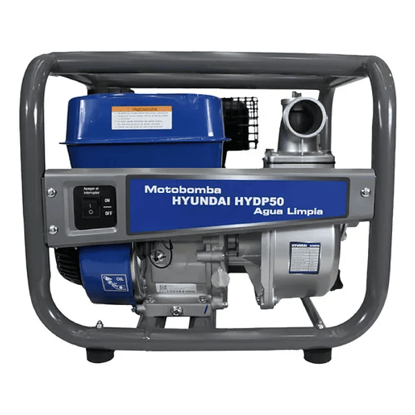 MOTOBOMBA 2X2 GASOLINA HYUNDAI 82HYDP50