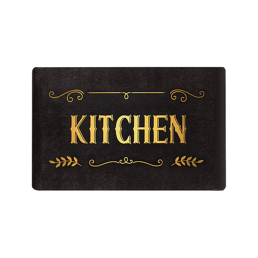 LIMPIA PIES KITCHEN GOLD DESING 45 X 75 CM DIB