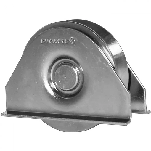 RUEDA CON PLACA 75MM DUCASSE