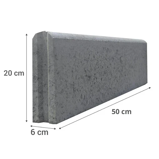 SOLERILLA 50X20X6 CM CANTO REDONDO