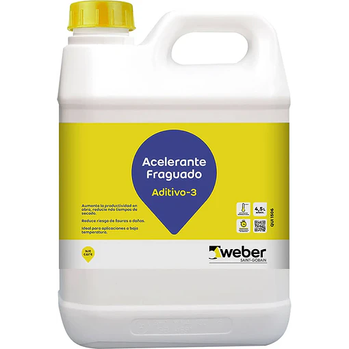 ACELERANTE FRAGUADO ADITIVO -3 WEBER 4.5LT