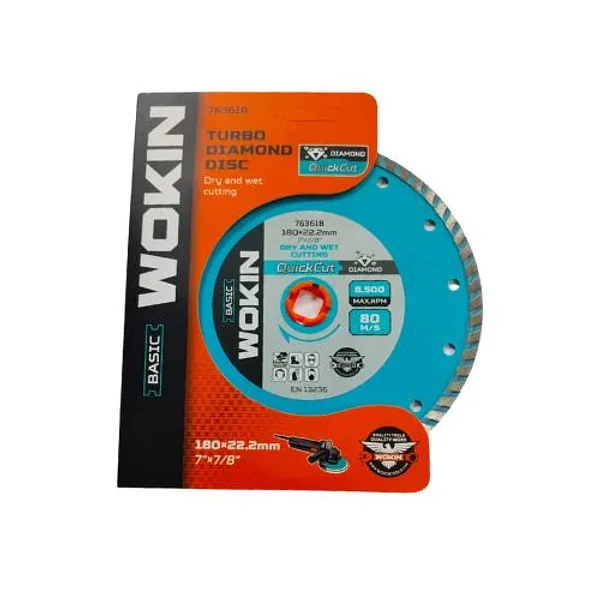 DISCODIAMANTADO TURBO 7" WOKIN 