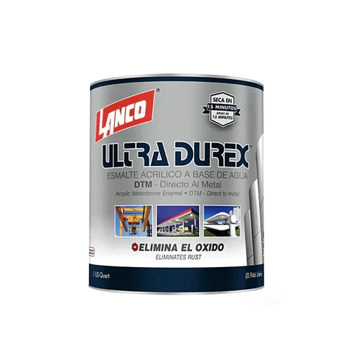 ESMALTE ACRILICO LANCO ULTRA DUREX BLANCO 1/4GL