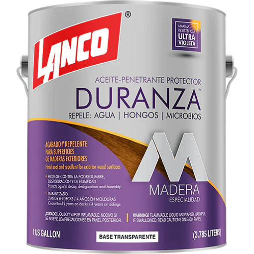 ACEITE PENETRANTE LANCO DURANZA TRANSPARENTE 1GL