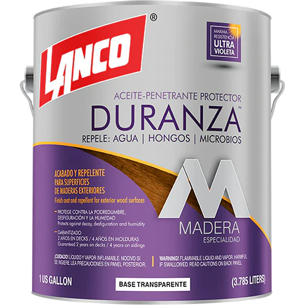 ACEITE PENETRANTE LANCO DURANZA TRANSPARENTE 1GL