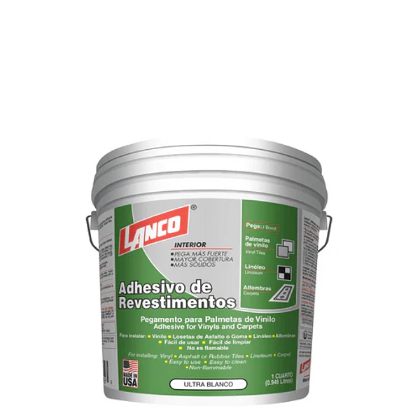 ADHESIVO REVESTIMIENTO LANCO 1/4GL KA542-5