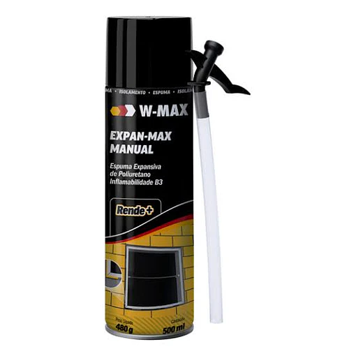 ESPUMA EXPANSIVA SPRAY W-MAX 500ML