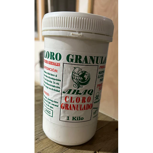 CLORO GRANULADO 1KG ABAQ