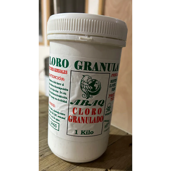 CLORO GRANULADO 1KG ABAQ