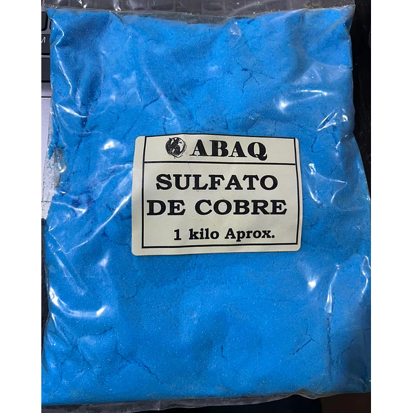 SULFATO DE COBRE 1KG ABAQ