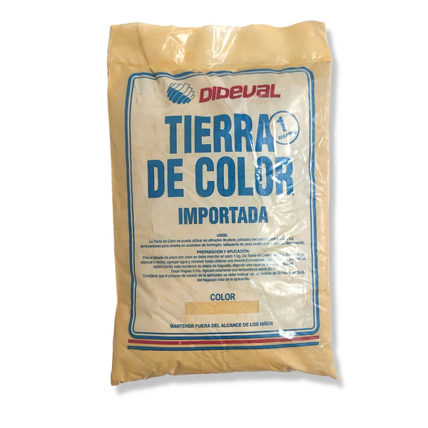 TIERRA DE COLOR AMARILLA
