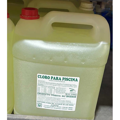 CLORO LIQUIDO PISCINA 10 LITROS ABAQ