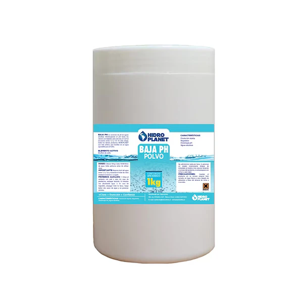 BAJA PH HIDROPLANET 1KG