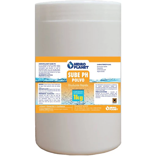 SUBE PH HIDROPLANET 1KG