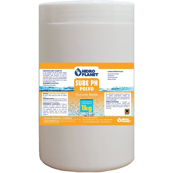 SUBE PH HIDROPLANET 1KG
