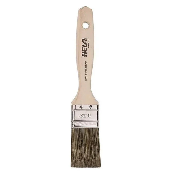 BROCHA MANGO MADERA HELA 1"